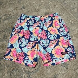 Vineyard Vines Tropical Print Men's Board Shorts M